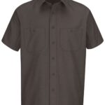 Men's Tall Short Sleeve Work Shirt