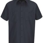 Men's Tall Short Sleeve Work Shirt