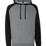 Unisex Raglan Hooded Sweatshirt