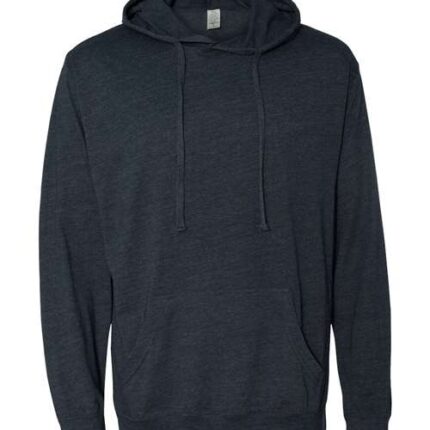 Unisex Lightweight Hooded Pullover T-Shirt