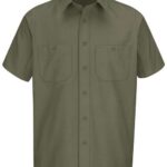 Men's Short Sleeve Work Shirt