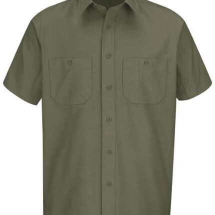 Men's Short Sleeve Work Shirt