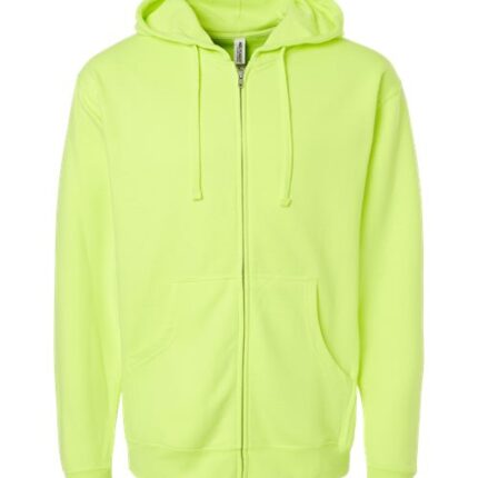 Unisex Midweight Full-Zip Hooded Sweatshirt