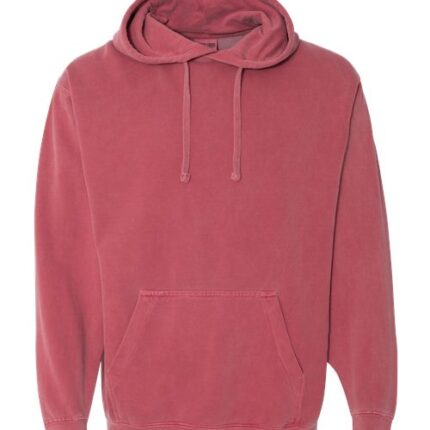 Unisex Garment-Dyed Hooded Sweatshirt
