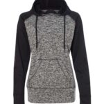 Women’s Colorblocked Cosmic Fleece Hooded Sweatshirt