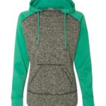 Women’s Colorblocked Cosmic Fleece Hooded Sweatshirt