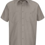Men's Tall Short Sleeve Work Shirt