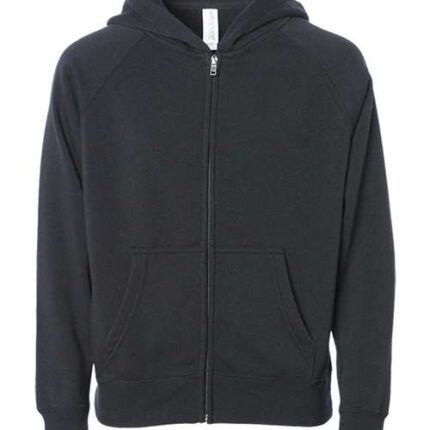 Youth Lightweight Special Blend Raglan Zip Hood