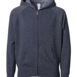 Toddler Lightweight Special Blend Raglan Zip Hood