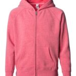 Toddler Lightweight Special Blend Raglan Zip Hood