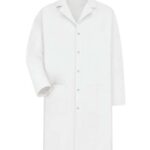 Unisex Gripper Front Lab Coat