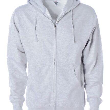 Unisex Midweight Full-Zip Hooded Sweatshirt