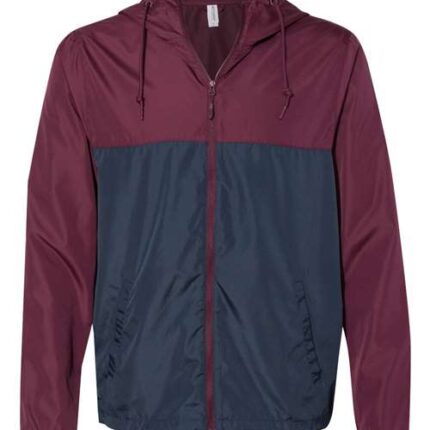 Men's Lightweight Windbreaker Full-Zip Jacket