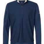 Men's Textured Quarter-Zip Pullover