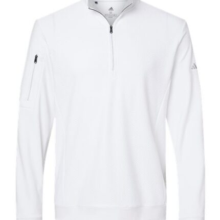 Men's Textured Quarter-Zip Pullover