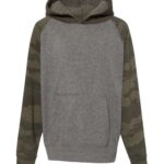 Youth Lightweight Special Blend Raglan Hooded Sweatshirt