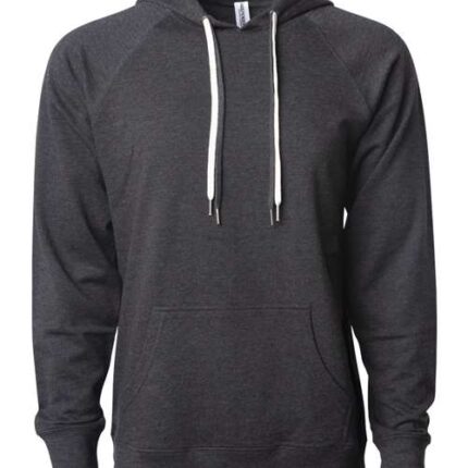 Unisex Icon Lightweight Loopback Terry Hooded Sweatshirt