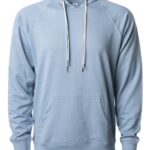 Unisex Icon Lightweight Loopback Terry Hooded Sweatshirt