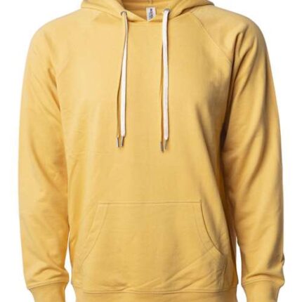 Unisex Icon Lightweight Loopback Terry Hooded Sweatshirt