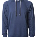 Unisex Icon Lightweight Loopback Terry Hooded Sweatshirt