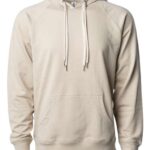 Unisex Icon Lightweight Loopback Terry Hooded Sweatshirt