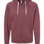 Unisex Icon Lightweight Loopback Terry Full-Zip Hooded Sweatshirt