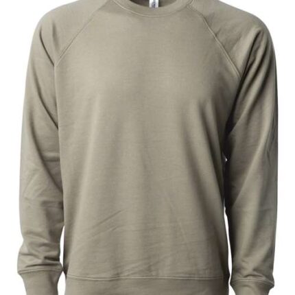 Unisex Icon Lightweight Loopback Terry Crewneck Sweatshirt