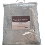 Faux Fur Throw Blanket