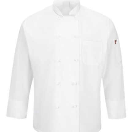 Mimix™ Ten Knot Button Chef Coat with OilBlok
