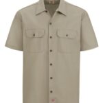 Men's Short Sleeve Work Shirt
