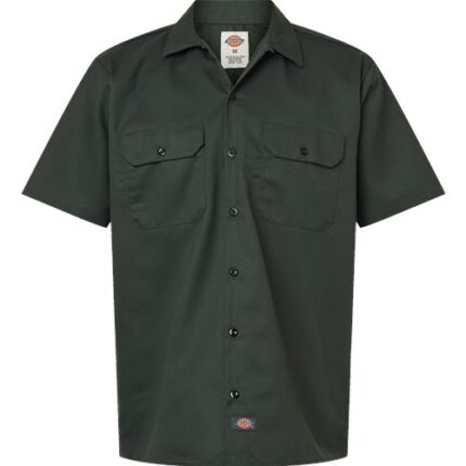 Men's Tall Short Sleeve Work Shirt
