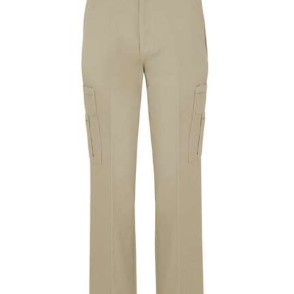 Men's Extended Sizes Industrial Cotton Cargo Pants