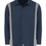 Men's Industrial Colorblocked Long Sleeve Shirt