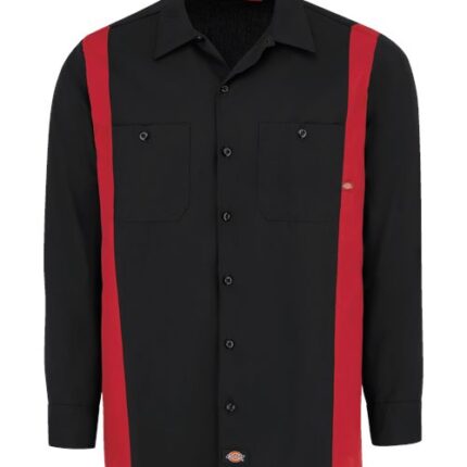 Men's Tall Industrial Colorblocked Long Sleeve Shirt