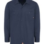 Men's Tall Industrial Cotton Long Sleeve Work Shirt
