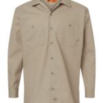 Men's Industrial Long Sleeve Work Shirt