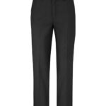 Men's Premium Industrial Flat Front Comfort Waist Pants