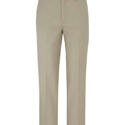 Men's Premium Industrial Flat Front Comfort Waist Pants