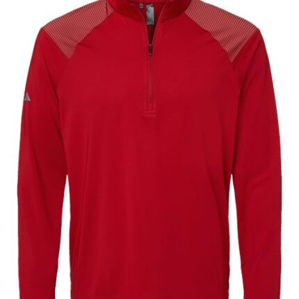 Men's Ultimate365 Lightweight Shoulder Stripe Quarter-Zip Pullover