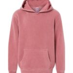 Youth Midweight Pigment-Dyed Hooded Sweatshirt