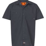 Men's Industrial Short Sleeve Work Shirt