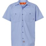 Men's Industrial Short Sleeve Work Shirt