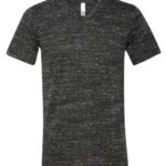 Unisex Textured Jersey V-Neck Tee