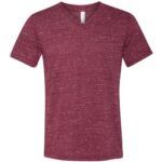Unisex Textured Jersey V-Neck Tee