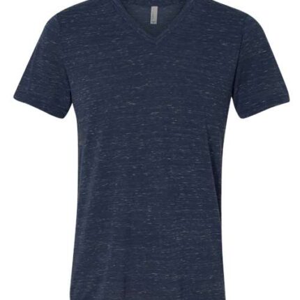 Unisex Textured Jersey V-Neck Tee