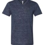 Unisex Textured Jersey V-Neck Tee