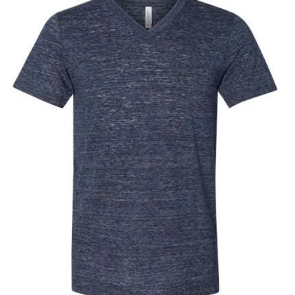 Unisex Textured Jersey V-Neck Tee
