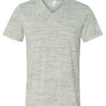 Unisex Textured Jersey V-Neck Tee