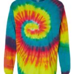 Unisex Tie-Dyed Long Sleeve T-Shirt