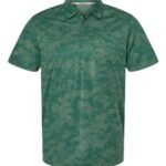 Men's All Over Camo Print Polo